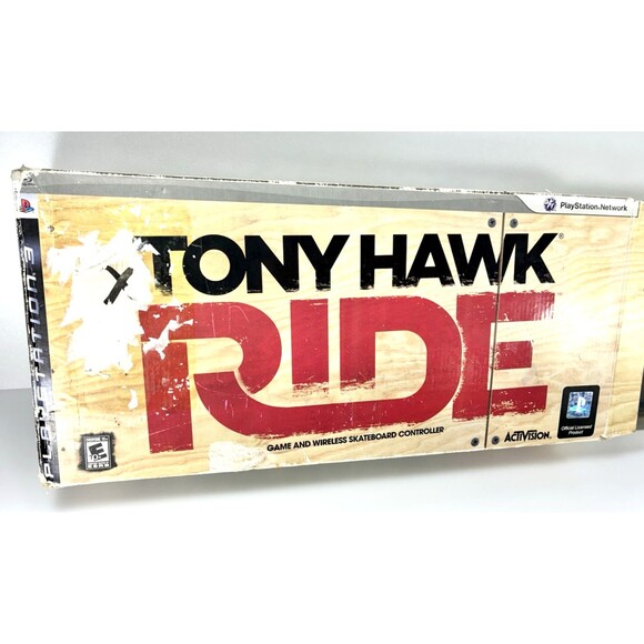 Tony Hawk Ride Skateboard Controller Sony PlayStation 3 No Dongle Tested OEM Box - Picture 3 of 10